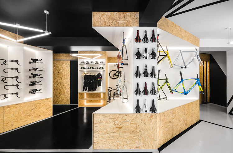 cycle shop design