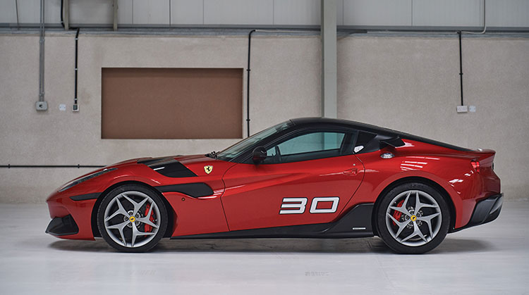 2011 ferrari sp30 rm sotheby s auction urdesignmag