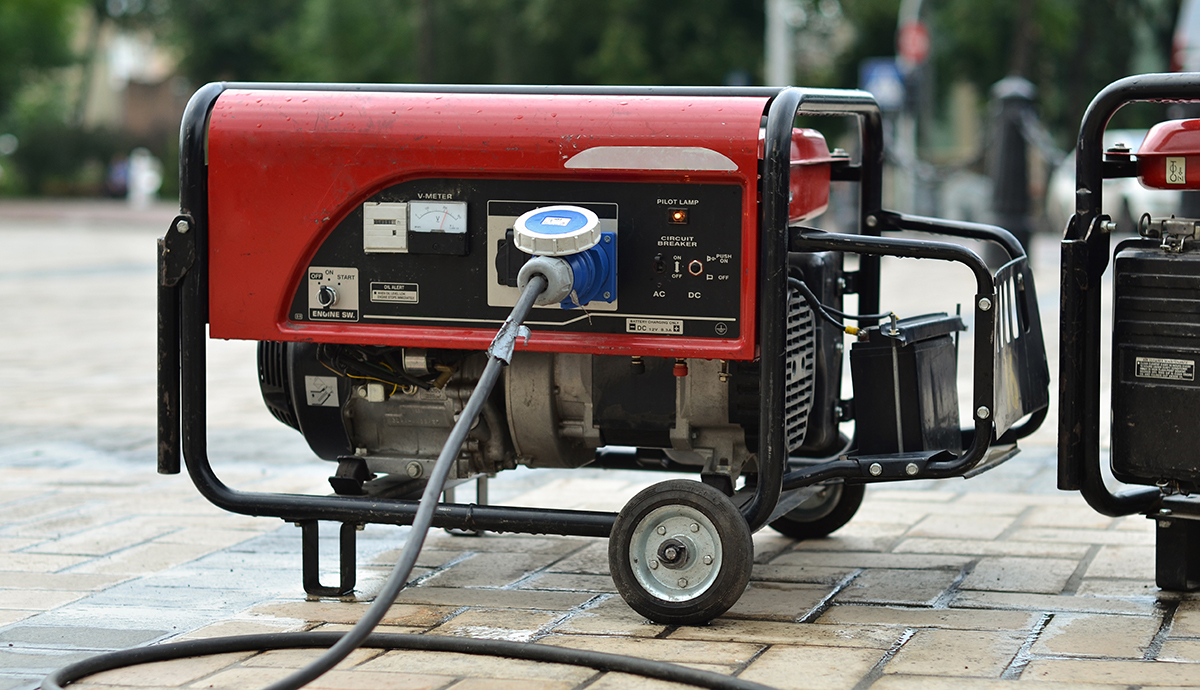 portable electric generator