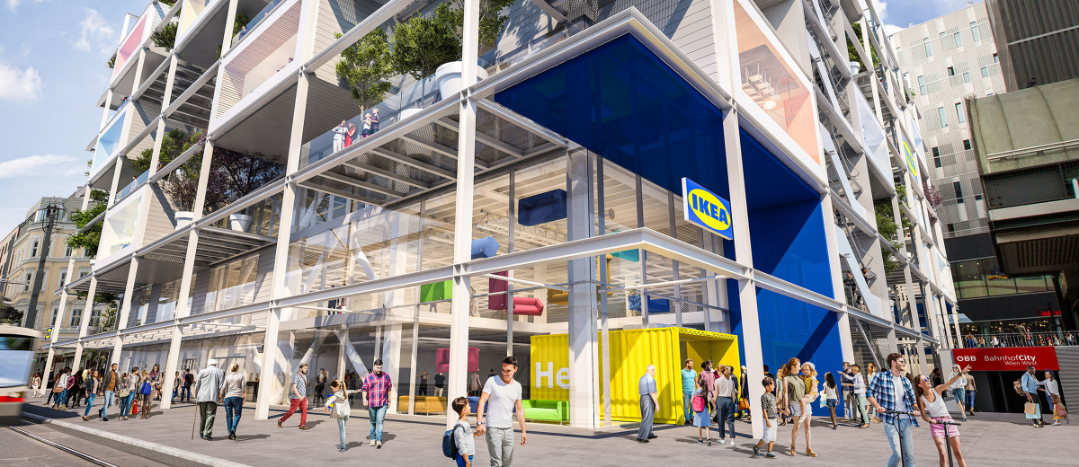 Ikea Vienna Westbahnhof Querkraft Architekten Urdesignmag