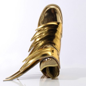 Fundación Agua con gas Noble Jeremy Scott x adidas Original Wings 3.0 GOLD — urdesignmag