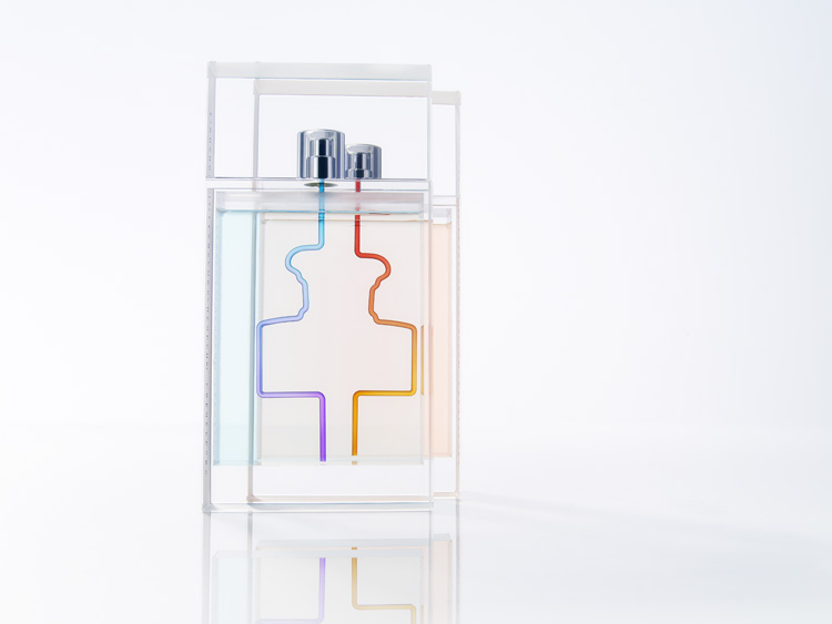 Clear Perfume Bottle by Nendo for 1%