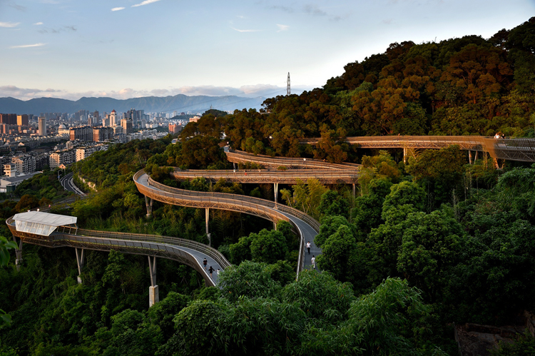 Fuzhou Forest Walkway by LOOK Architects