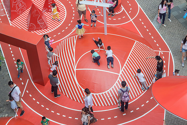 100architects Designs Red Planet, An Unconventional Playground In Shanghai