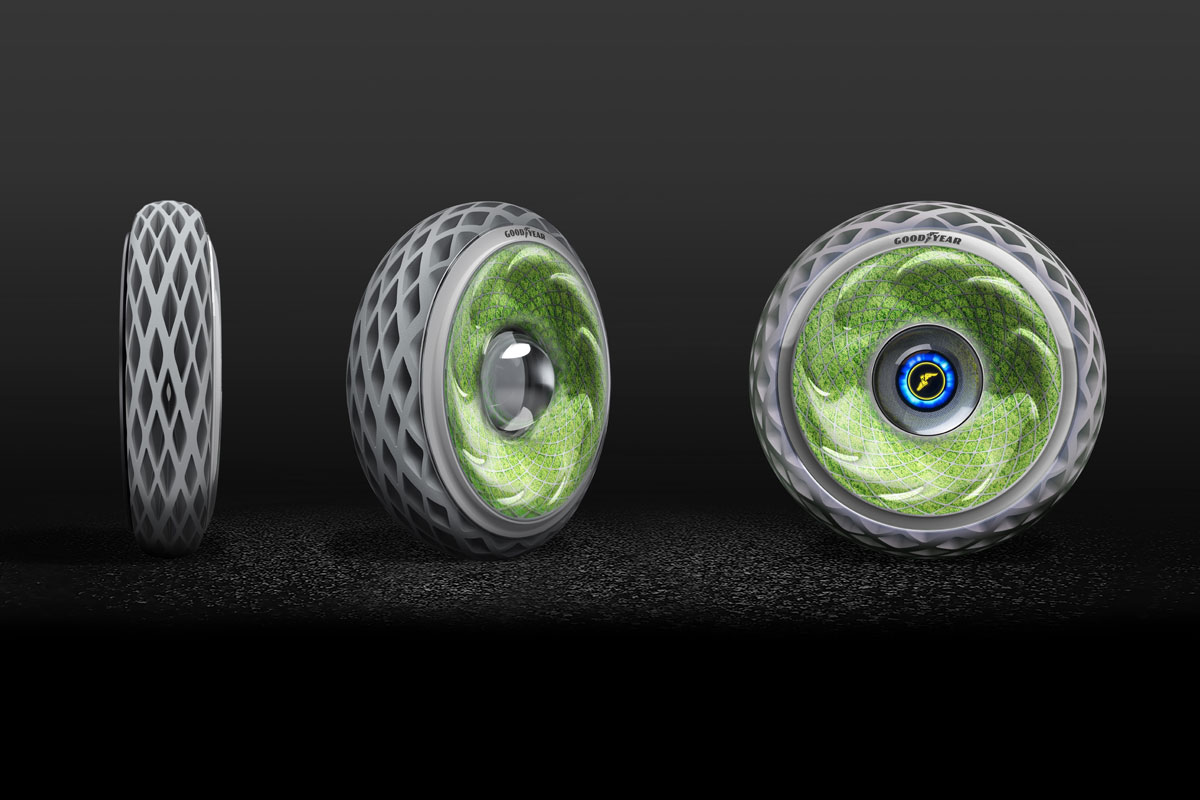 Goodyear Reveals Moss-filled Tire That Releases Oxygen