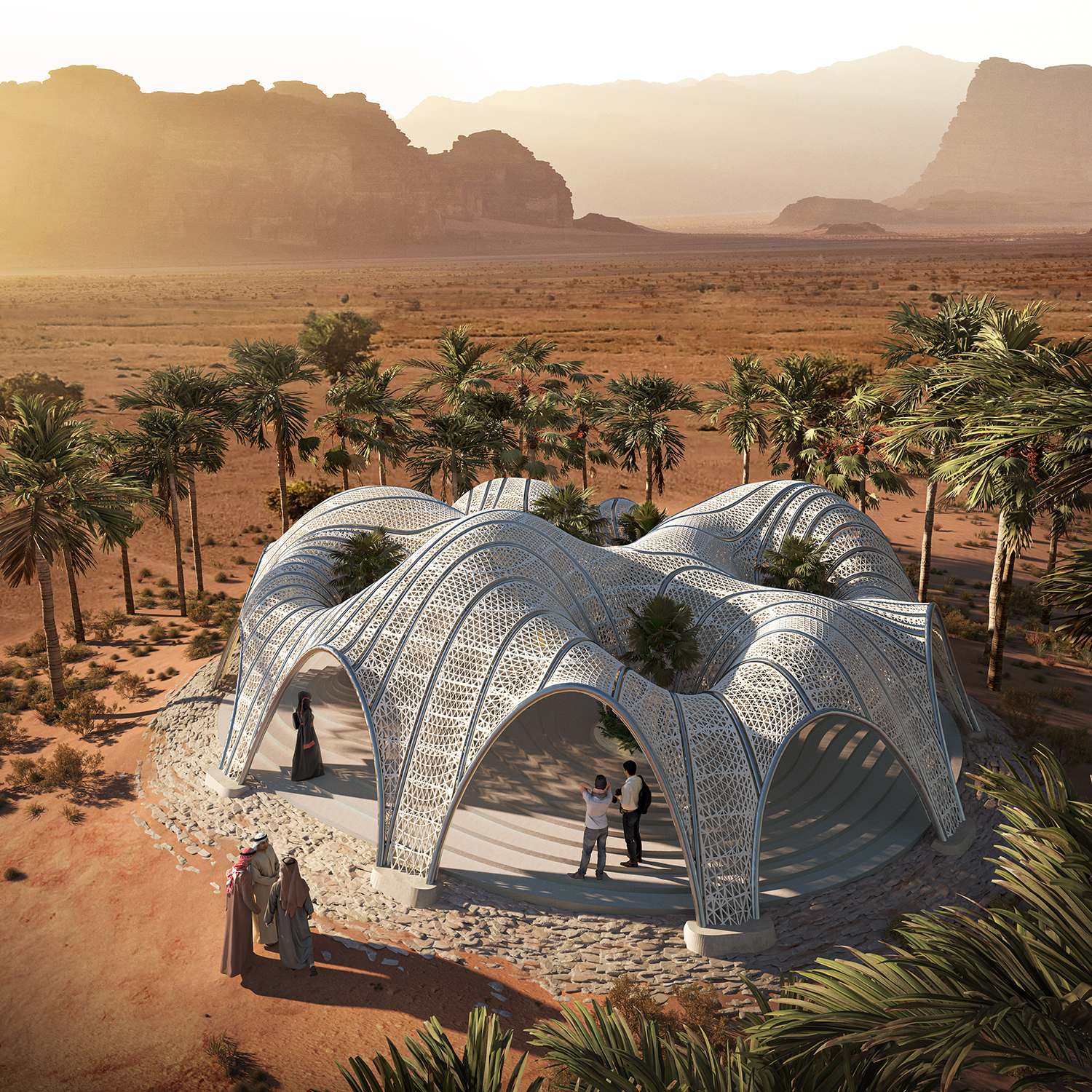 Desert Pavilion, Wadi Rum, Jordan / MEAN