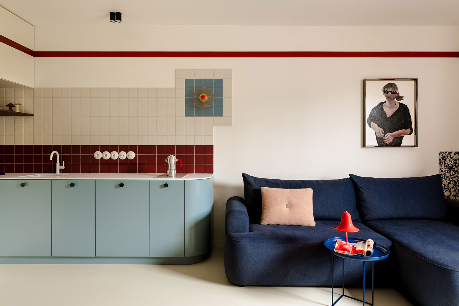 A 36sqm Warsaw Apartment Transformed: A Mother & Daughter's Colorful Haven by Mistovia Studio