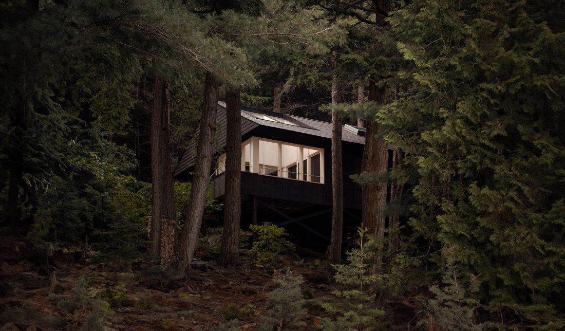 The Light and Shadow Play: Materiality at Anya Moryoussef's Smoke Lake Cabin