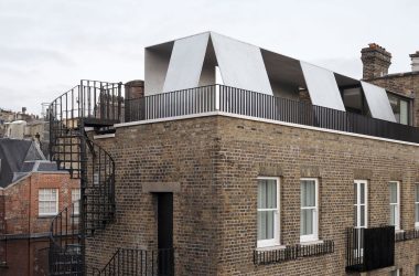 Covent Garden Penthouse: Carmody Groarke's Aluminium Apex