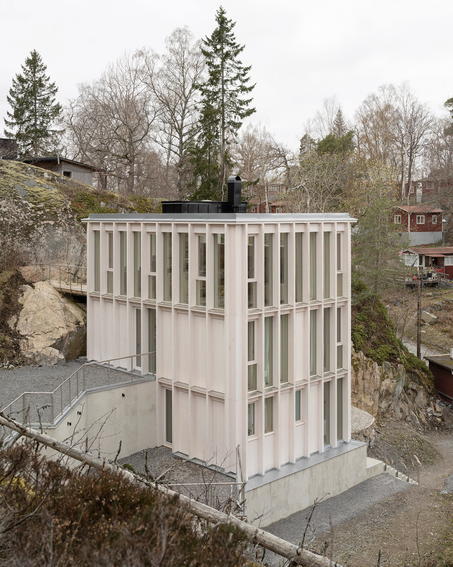 Ravine House Oslo: Sustainable Timber Design by Kolman Boye